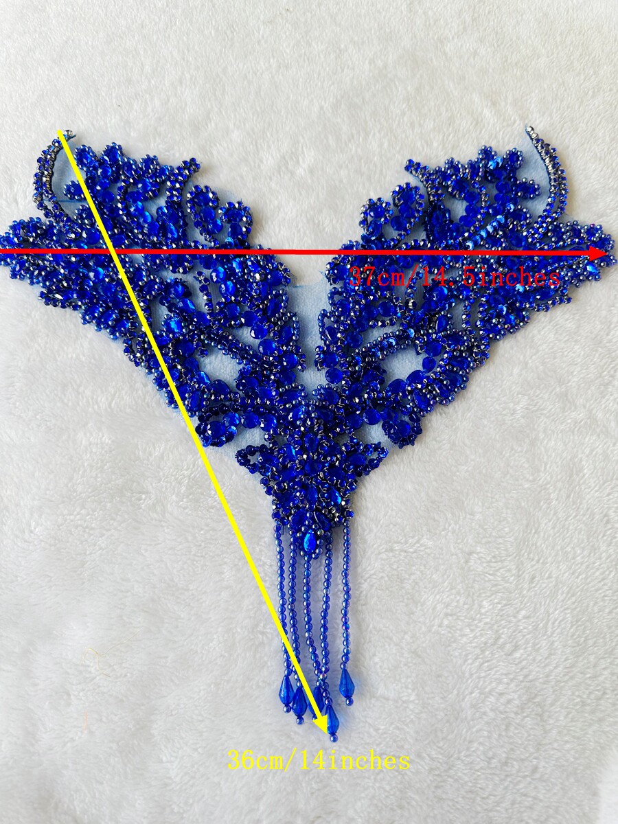 Handgenähte Perlen-Strass-Appl – Sew On Rhinestone Bewertung und Preis