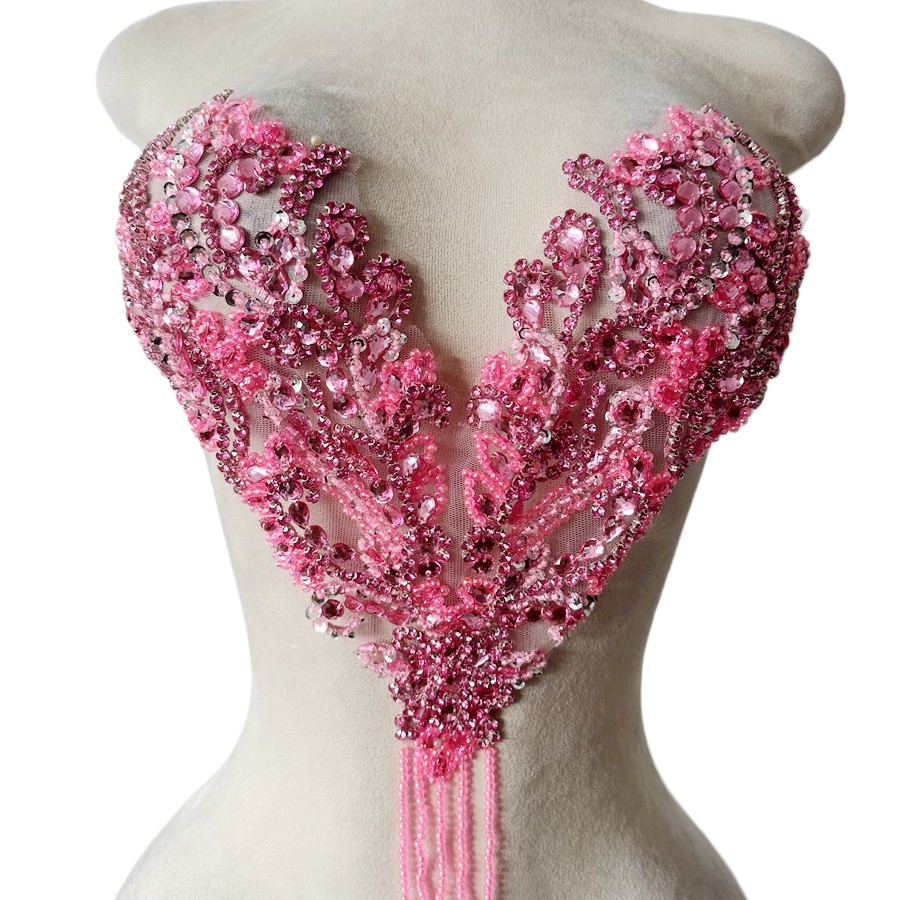 Handgenähte Perlen-Strass-Appl – Sew On Rhinestone Bewertung und Preis