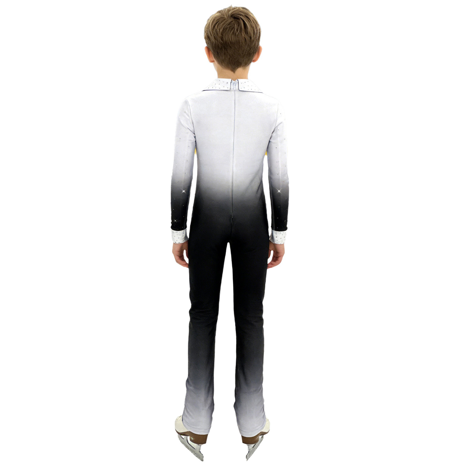 Kinder Jungen Eiskunstlauf-Tan – Rhinestone Banding Trim Bewertung und Preis