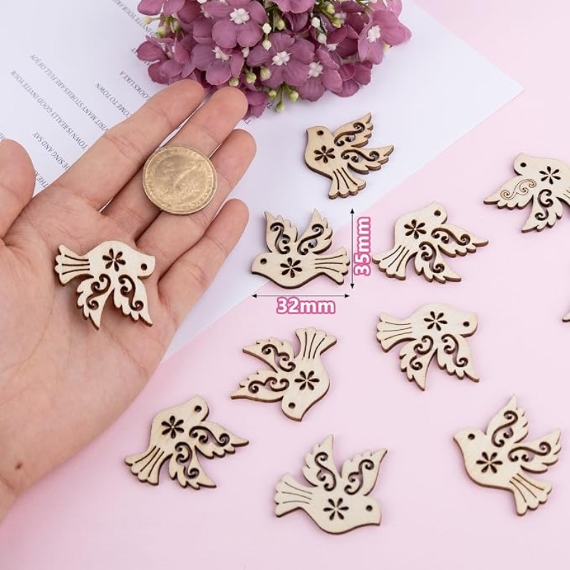 50 Stück Unbehandelte Holz-Fri – Embellish Craft Bewertung und Preis