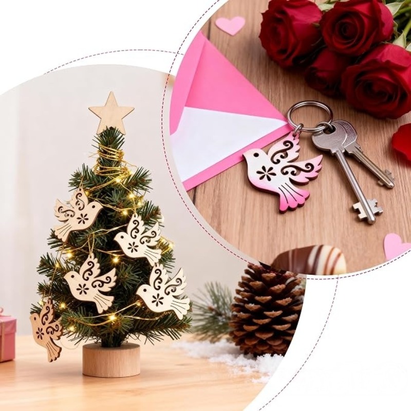 50 Stück Unbehandelte Holz-Fri – Embellish Craft Bewertung und Preis