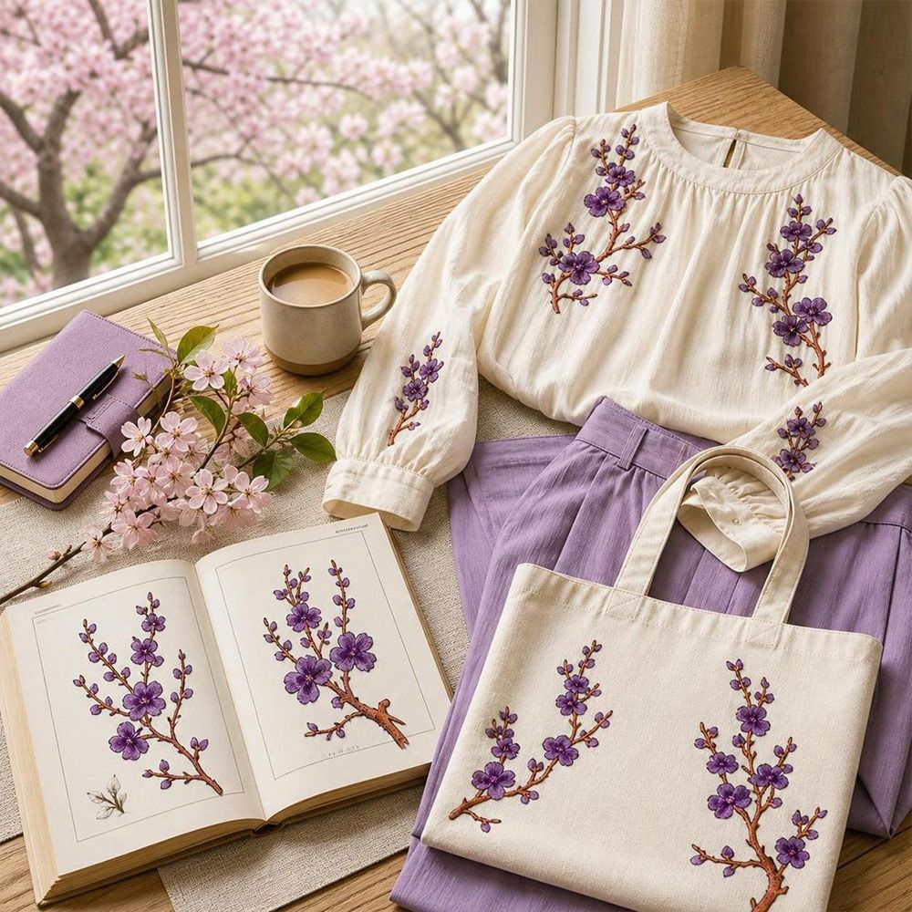 DIY Kirschblüten-Aufnäher zum  – Applique Patch Flower Bewertung und Preis